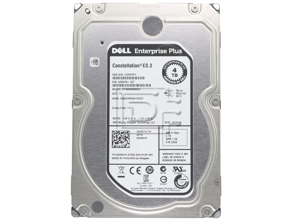 Seagate Constellation ES.3 ST4000NM0023 4TB SAS Hard Disk