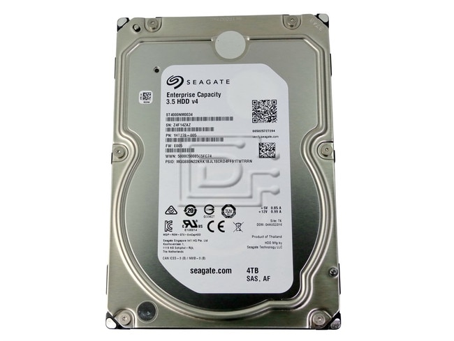 Seagate ST4000NM0034 SAS Hard Drive Image 1 image