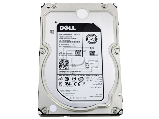Seagate ST4000NM0035 0KRH17 KRH17 SATA 4TB Hard Drives Image 1 image