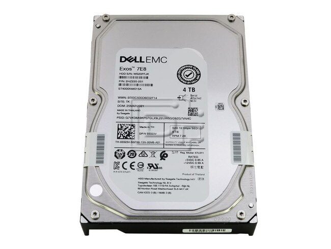 Seagate ST4000NM015A 2HZ220-251 3323V 03323V ST4000NM015A Image 2 image