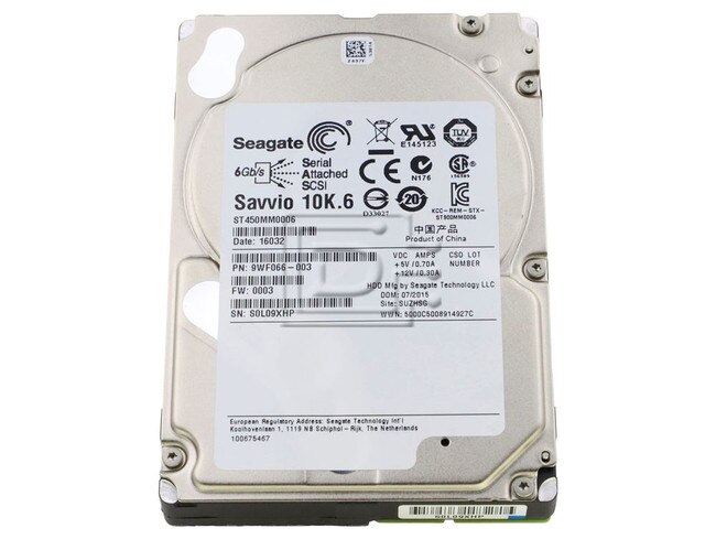 Seagate ST450MM0006 600GB Seagate SAS Hard Drives 10K SFF image 1