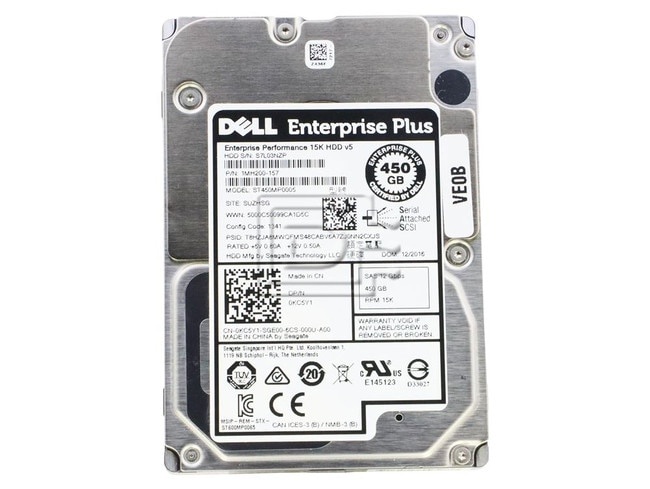 Seagate ST450MP0005 0KC5Y1 1MH200-157 SAS Hybrid Hard Drive Image 1 image