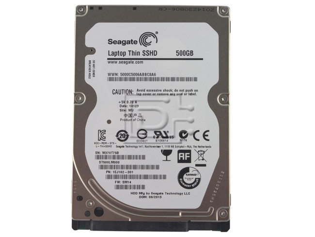 Seagate ST500LM000 0N7GG6 N7GG6 1EJ162-038 Laptop Mobile SATA Hard Drive Hybrid SSD image 1