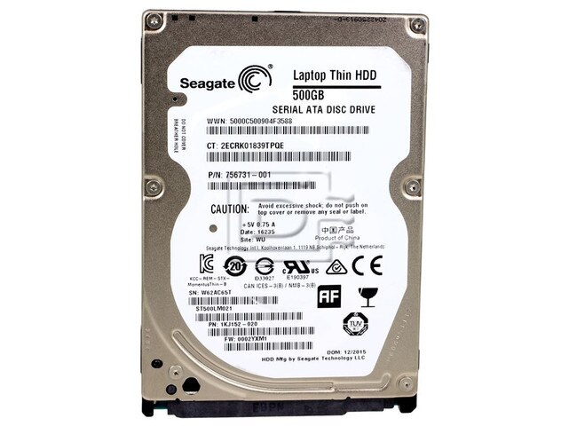 Seagate ST500LM021 0KX1F 00KX1F SATA Hard Drive Image 2 image