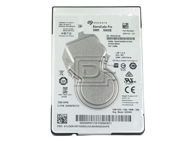 Seagate ST500LM034 SATA Hard Drive Image 2 image
