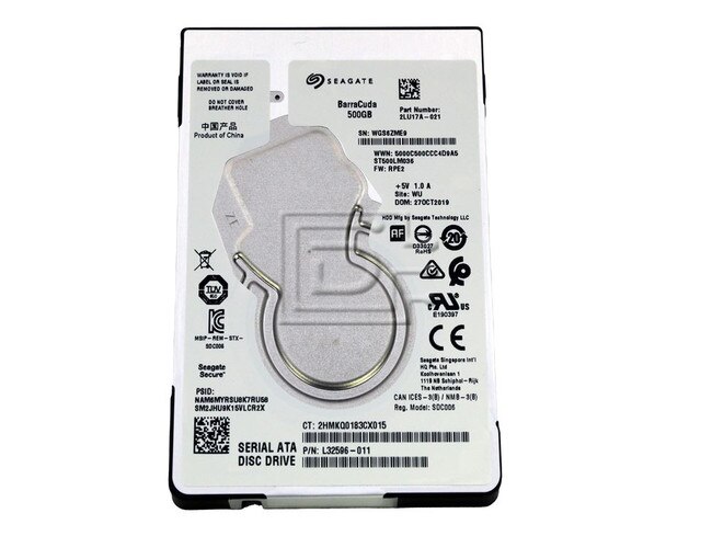 Seagate ST500LM036 SATA Hard Drive Image 1 image
