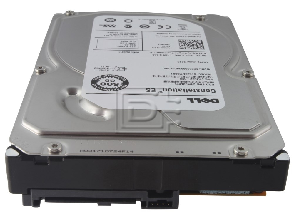 Seagate ST500NM0001 6VNCJ 06VNCJ SAS Hard Drive Image 3 image