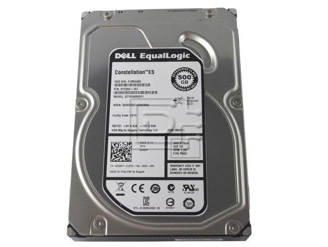 Seagate ST500NM0001 0F98GY F98GY 9YZ262-157 SAS Hard Drive image 4