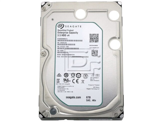 Seagate ST6000NM0014 SAS Hard Drive Image 2 image