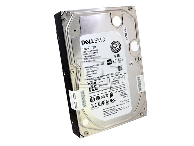 Seagate ST6000NM034A RNNH8 0RNNH8 F06CM 0F06CM Dell SAS Hard Drive Image 1 image