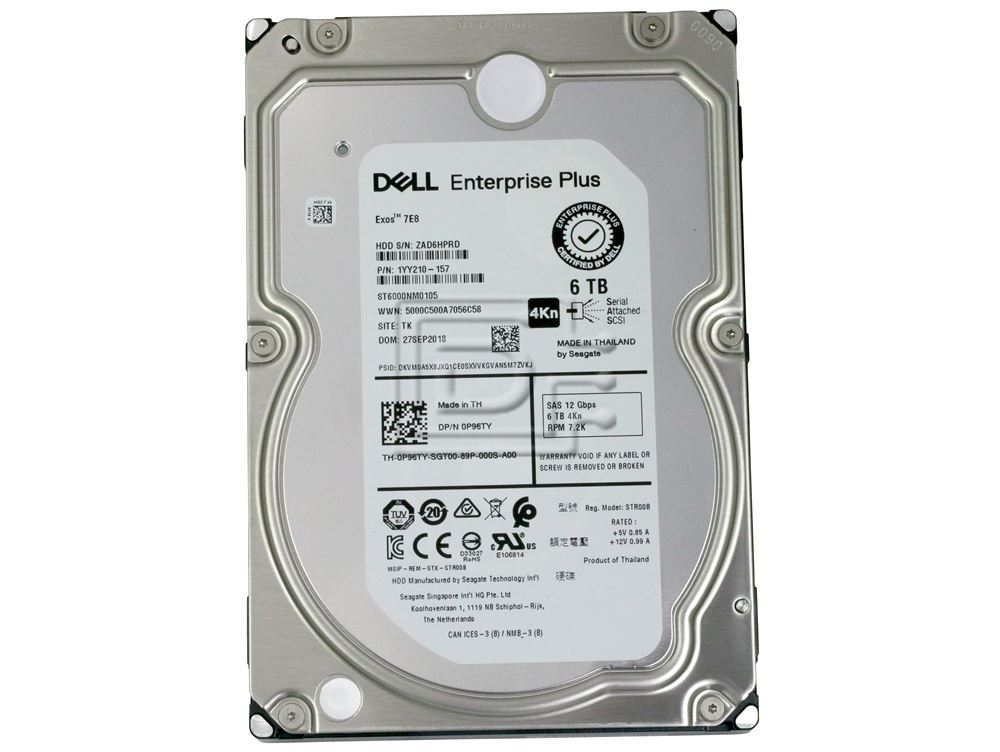 Seagate ST6000NM0105 6TB SAS Hard Drive