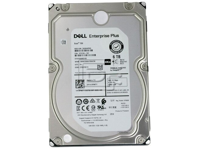 Seagate ST6000NM0105 P96TY 0P96TY SAS Hard Drives Image 2 image