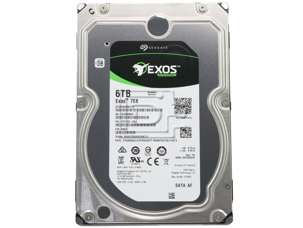 thumbnail image 2 of Dell 6FDT5 / Seagate 5TB 7200RPM SATA Hard Drive - ST5000NM0024 (Used, Tested) 2 of 4