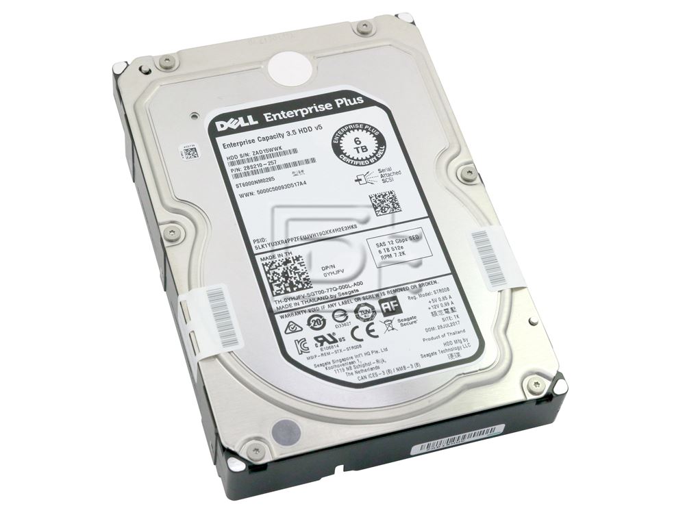 Dell YHJFV / Seagate Exos 7E8 ST6000NM0285 6TB 3.5