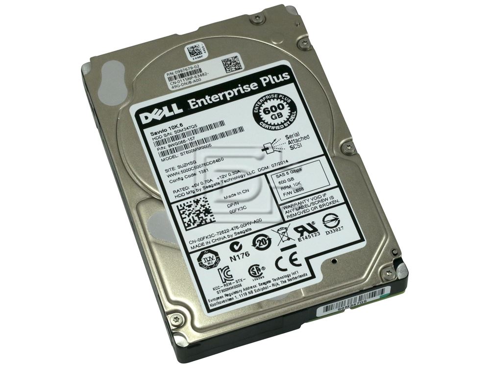 Seagate Savvio ST600MM0006 600GB SAS Hard Disk Drives