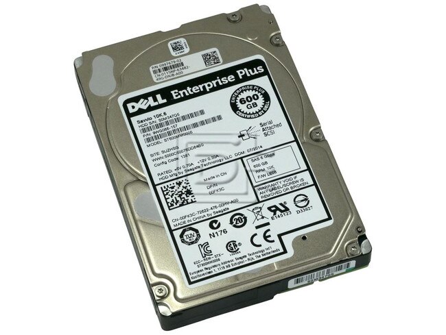 Seagate ST600MM0006 0FK3C 00FK3C 9WG066-157 600GB Seagate SAS Hard Drives 10K SFF image 1