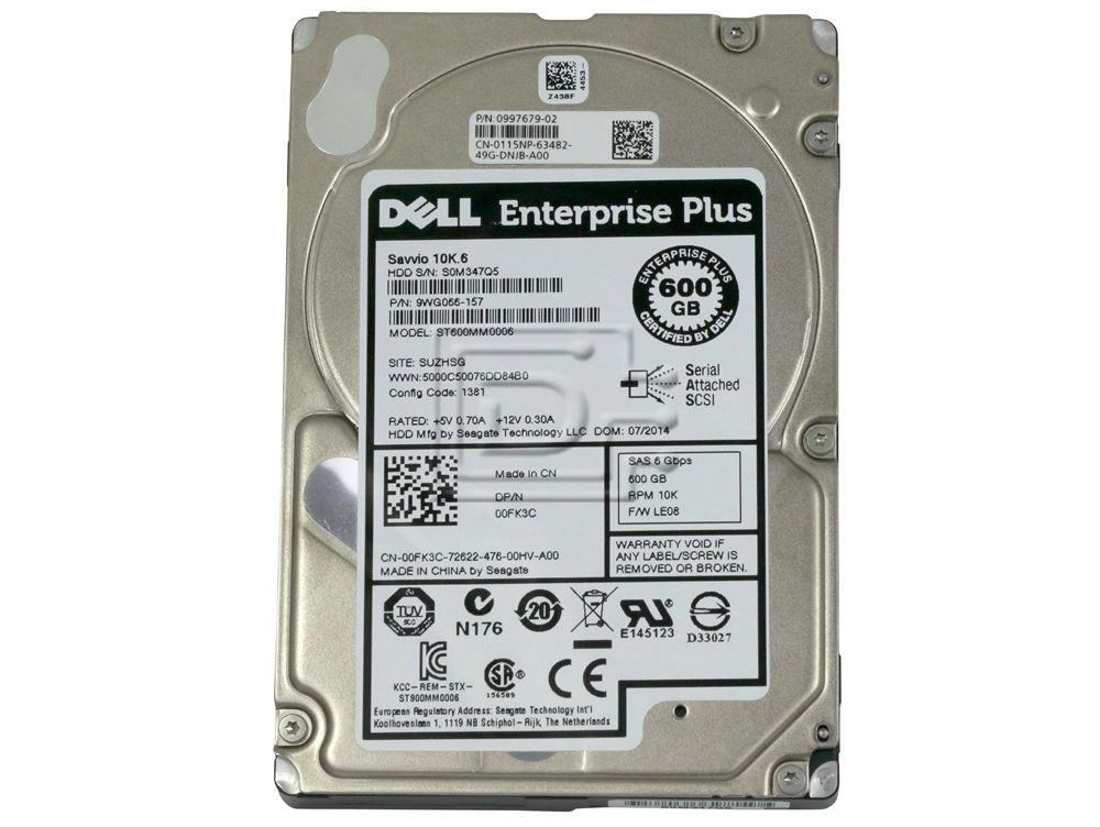 Seagate Savvio 10K.6 ST600MM0006 600GB 10K 6Gbps 2.5 inch
