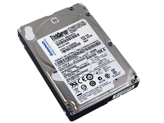 Seagate ST600MM0006 16-006515 9WG066-076 03X3616 03T7876 600GB Seagate SAS Hard Drives 10K SFF 16-006515 9WG066-076 Image 1 image