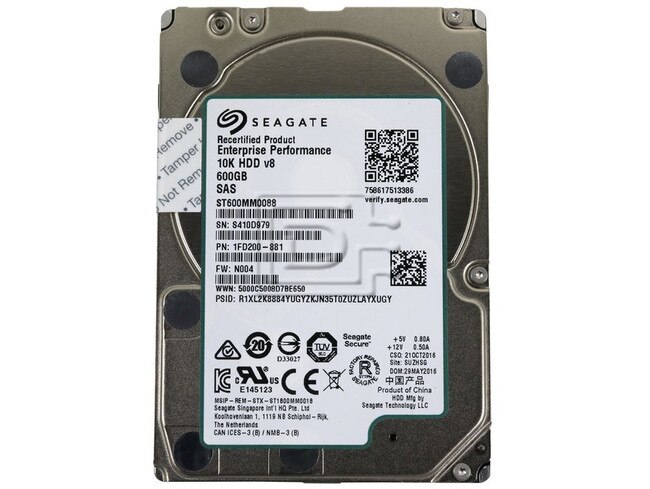 Seagate ST600MM0088 SAS Hard Drive Image 2 image