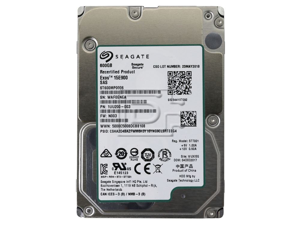 Seagate ST600MP0006 600GB SAS Hard Drive