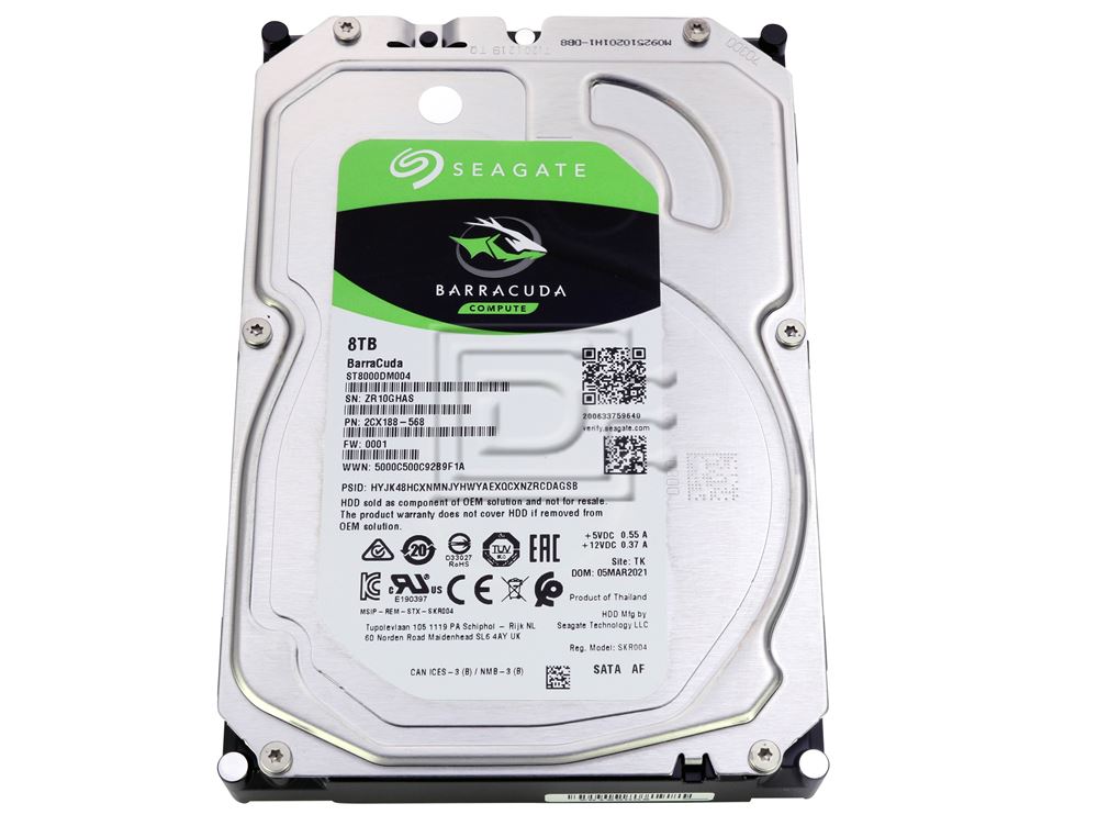 Seagate ST8000DM004 8TB SATA Hard Drive