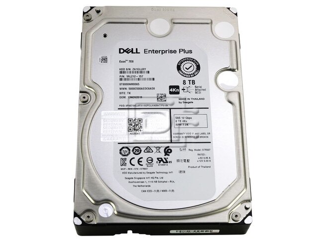 Seagate ST8000NM0065 W6YC4 1RL212-157 SAS Hard Drive image 1