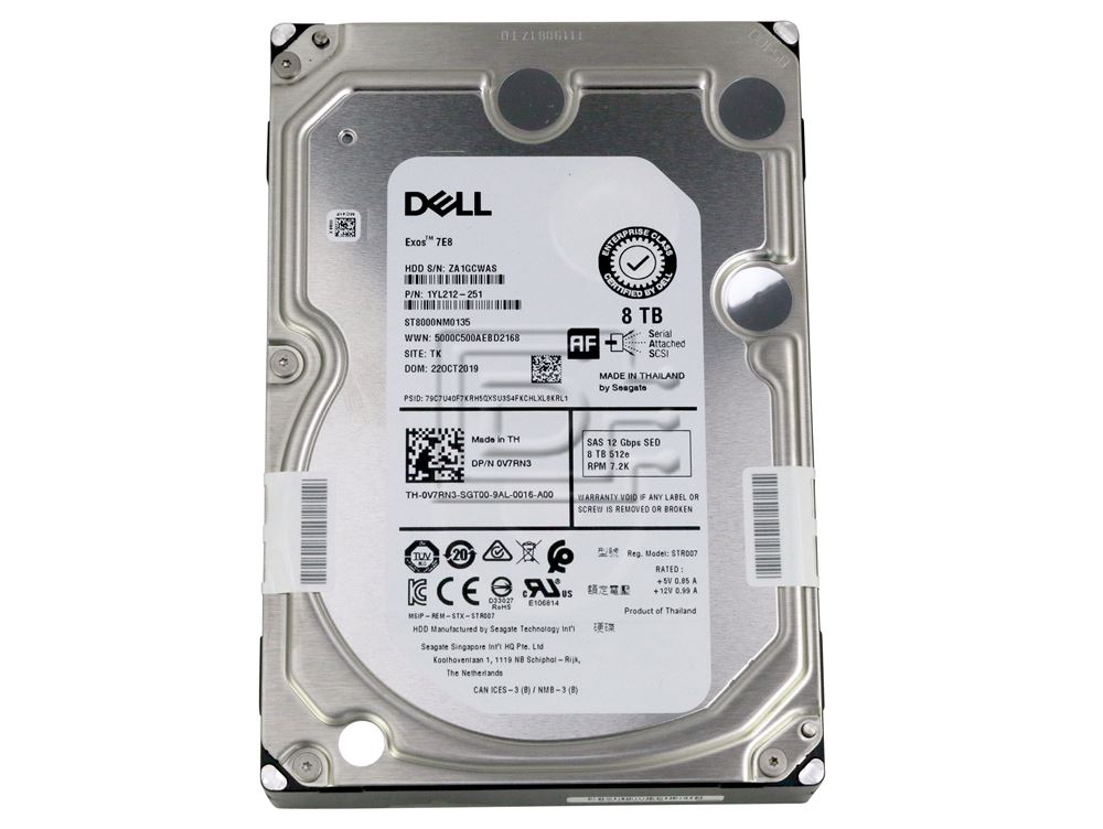 Seagate ST8000NM0135 8TB SAS Hard Drive