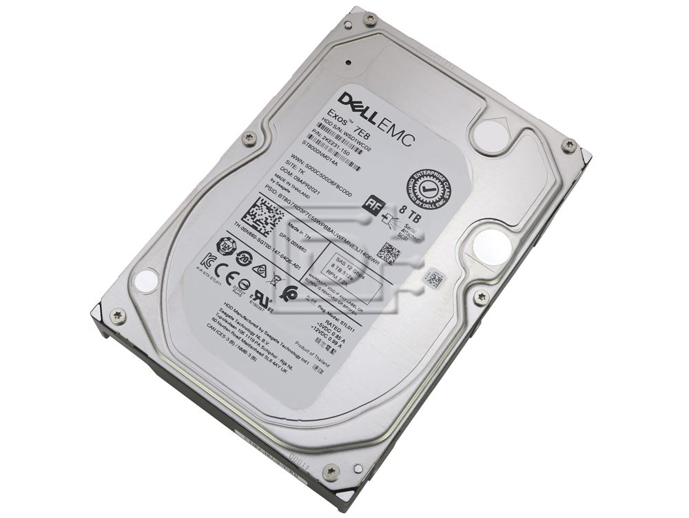 Seagate ST8000NM014A 0N660 00N660 2KE231-150 Dell 8TB SAS Hard Drives ME4 / ME5 Image 4 image