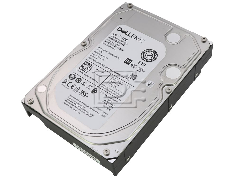 Dell 0N660 / Seagate Exos 7E8 ST8000NM014A 8TB 3.5in LFF Dell 0N660 / Seagate Exos 7E8 ST8000NM014A 8TB 3.5in LFF