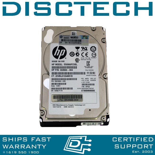 Seagate ST900MM0006 9WH066-003 693569-004 SAS Hard Drive Image 6 image