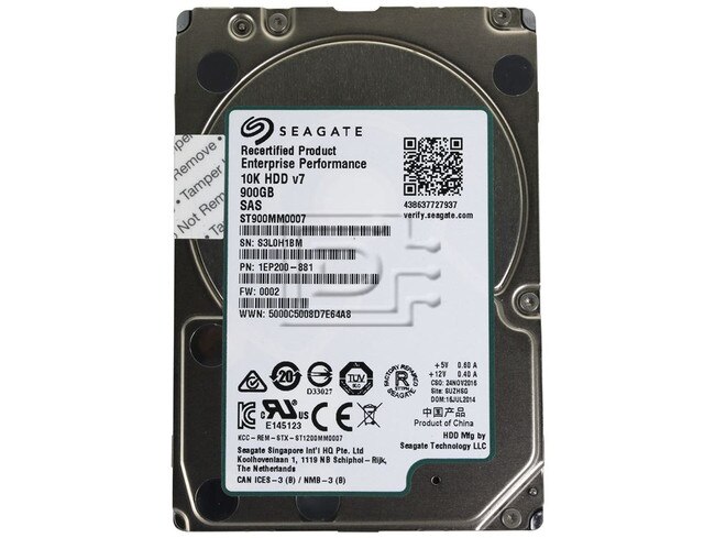 Seagate ST900MM0007 1EP200-002 SAS Hard Drives Image 2 image