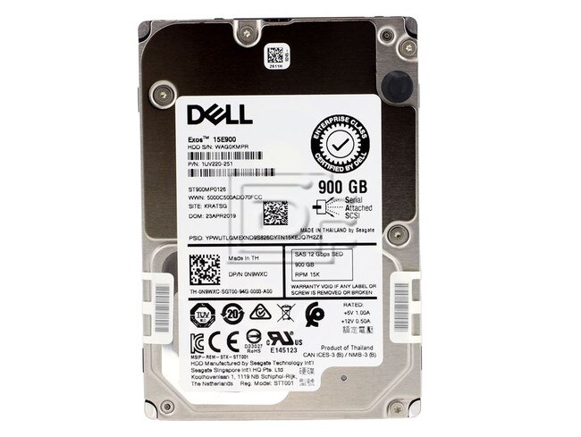Seagate ST900MP0126 N9WXC 0N9WXC SAS Hard Drive Image 2 image