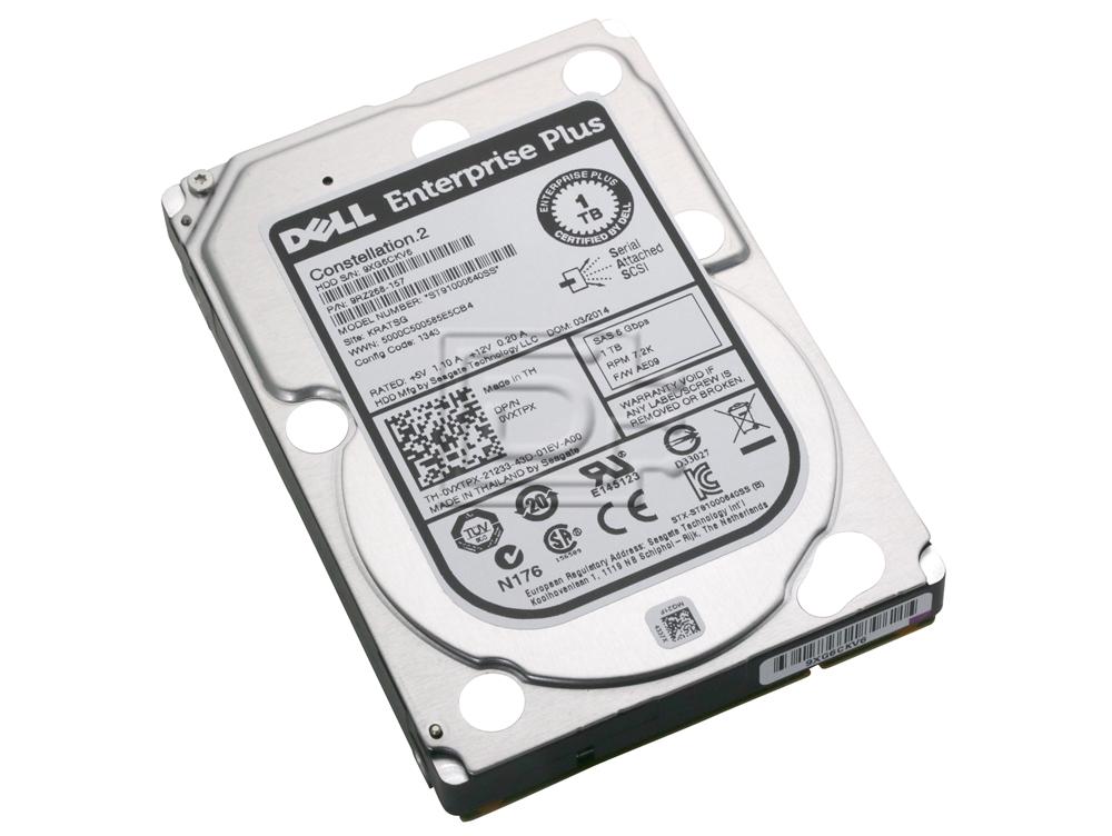 SEAGATE 1TB 7.2K SAS 2.5" 6Gb/s HDD CONSTELLATION REFURBISHED 