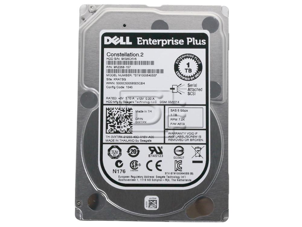 Seagate ST91000640SS 0VXTPX VXTPX SAS Hard Drive Image 2 image