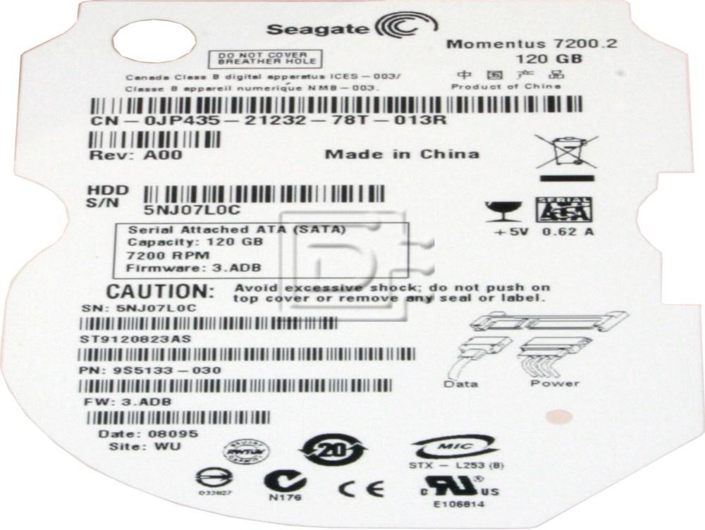 Seagate ST9120823AS 2.5-inch SATA Hard Drives