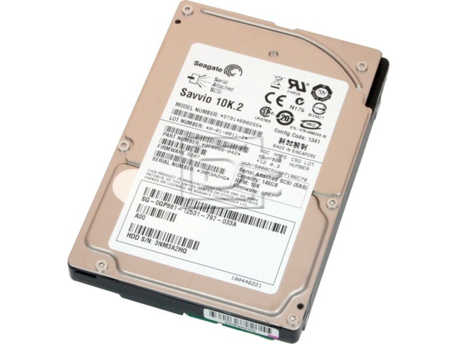 Seagate ST9146802SS 9F6066-003 SAS Hard Drives image 1