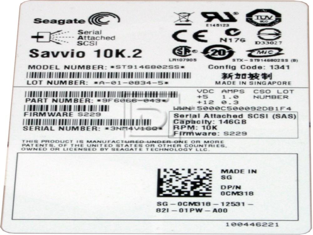 Seagate ST9146802SS SAS Hard Drives Image 3 image