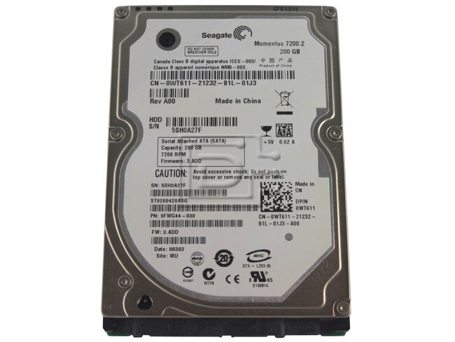 Seagate ST9200420ASG SATA Hard Drive image 1