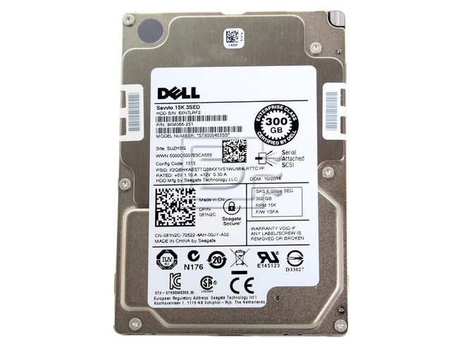 Seagate ST9300453SS 81N2C 081N2C SAS Hard Drive Image 1 image