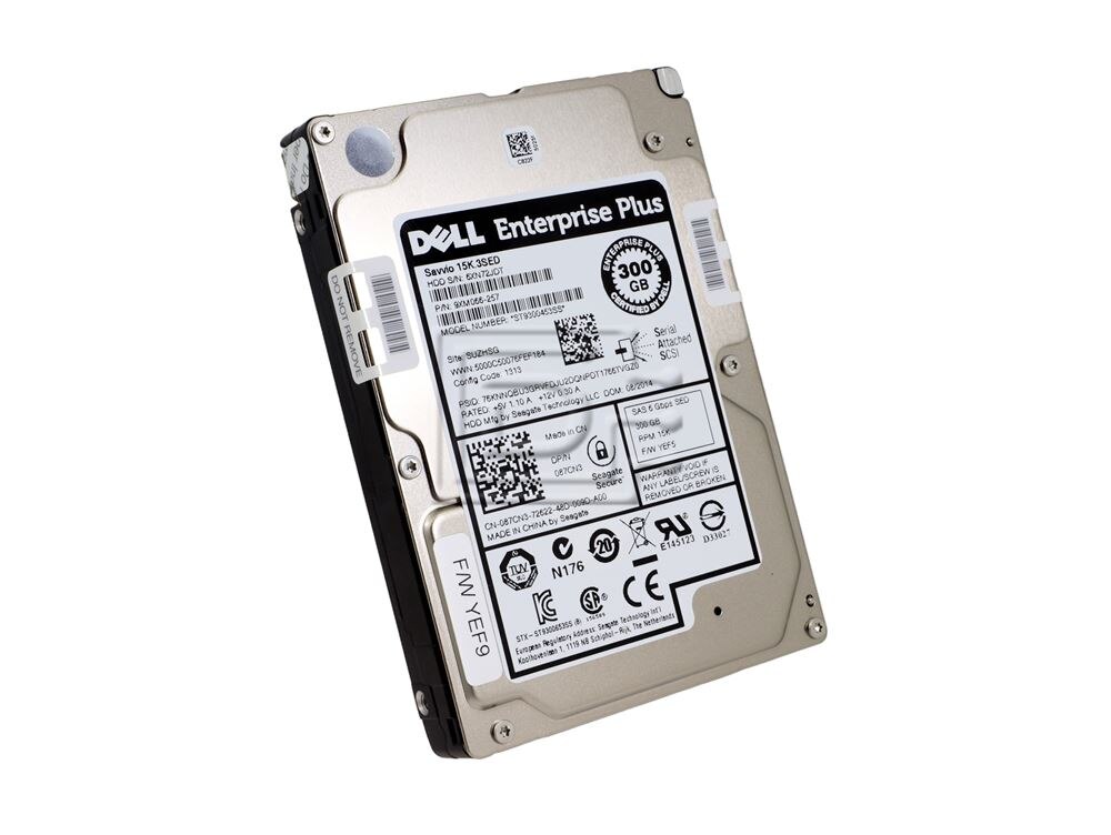 Seagate Savvio 15K.3 ST9300453SS / Dell 81N2C 300GB 2.5