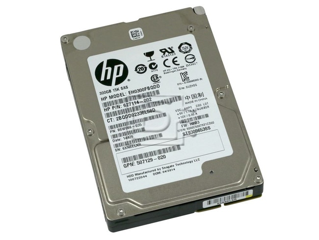 Seagate ST9300653SS 627114-002 507129-020 EH0300FBQDD SAS Hard Drives Image 1 image