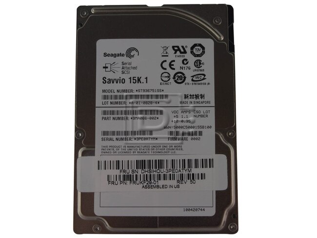 Seagate ST936751SS SAS Hard Drives image 1