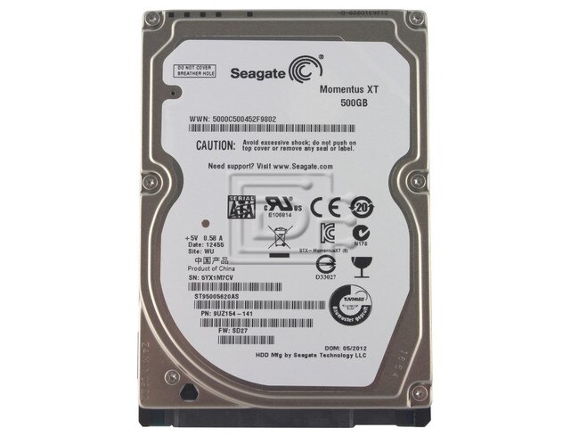 Seagate ST95005620AS SATA Hard Drive Solid State Hybrid image 1
