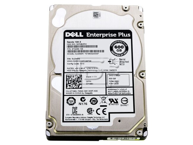 Seagate ST9600205SS 9TG066-158 9TG066-157 07149N 7149N SAS Hard Drives Image 1 image