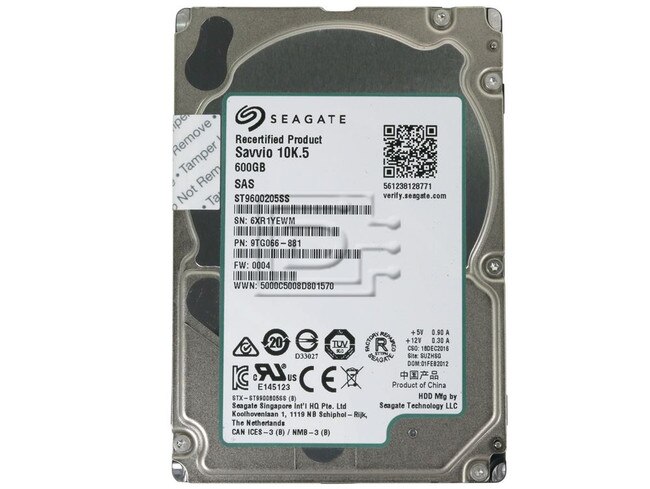 Seagate ST9600205SS 9TG066-880 SAS Hard Drives Image 2 image