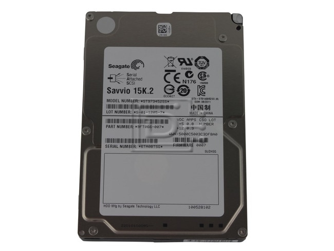 Seagate ST973452SS 9FT066-005 SAS Hard Drives image 1