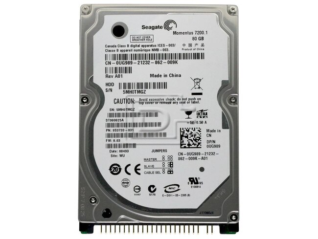 Seagate ST980825A UG989 0UG989 IDE Hard Drive image 2