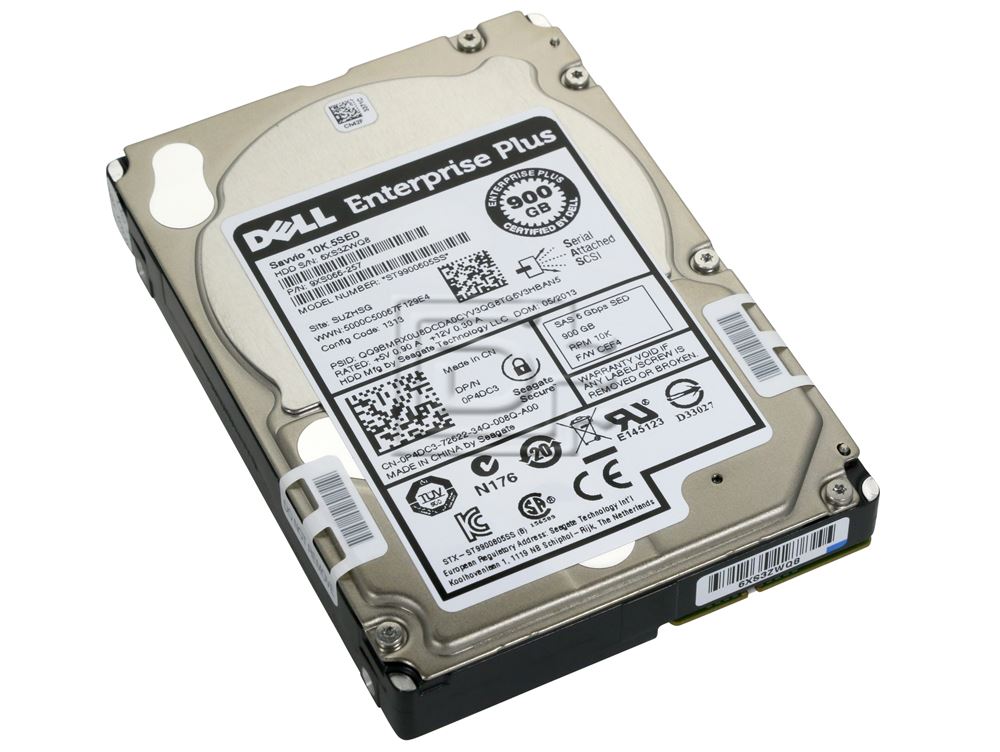 Dell P4DC3 Enterprise Plus / Seagate Savvio 10K.5 ST9900605SS SED