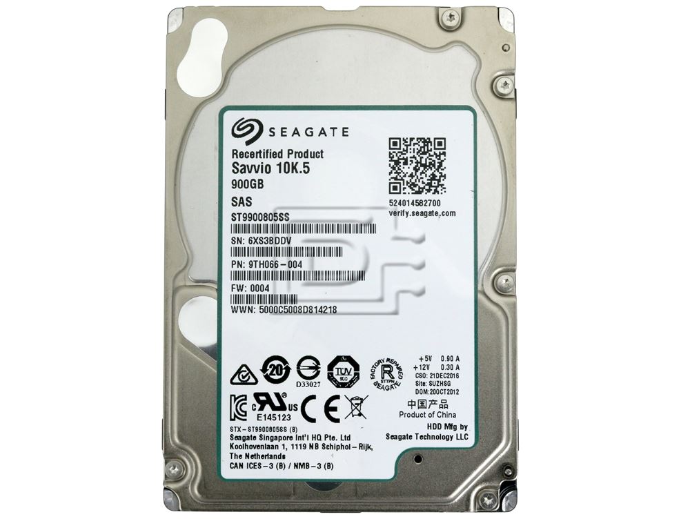 Seagate ST9900805SS 900GB SAS Hard Drives Image 2 image