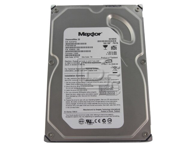 Seagate STM3160812A IDE ATA/100 Hard Drive Image 1 image